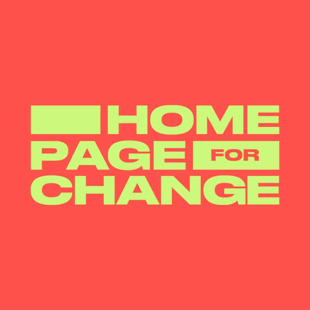 Homepage for Change